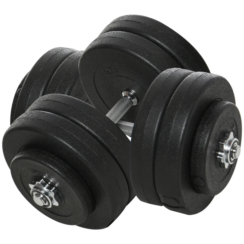 Adjustable Weight Dumbbell Set (2x44 or 2x55 lbs)